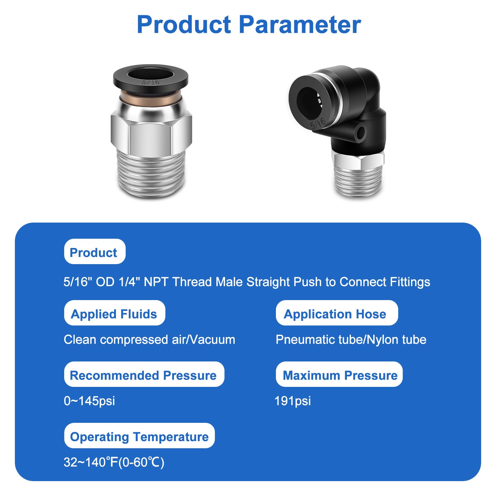 Speed Fiiting Push Fit Plumbing Fittings 15mm John Guest Fitting PI0308S - Equal ...