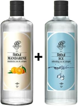 Rebul Mandarine 250 ml ve Ice 270 ml Kolonya Seti