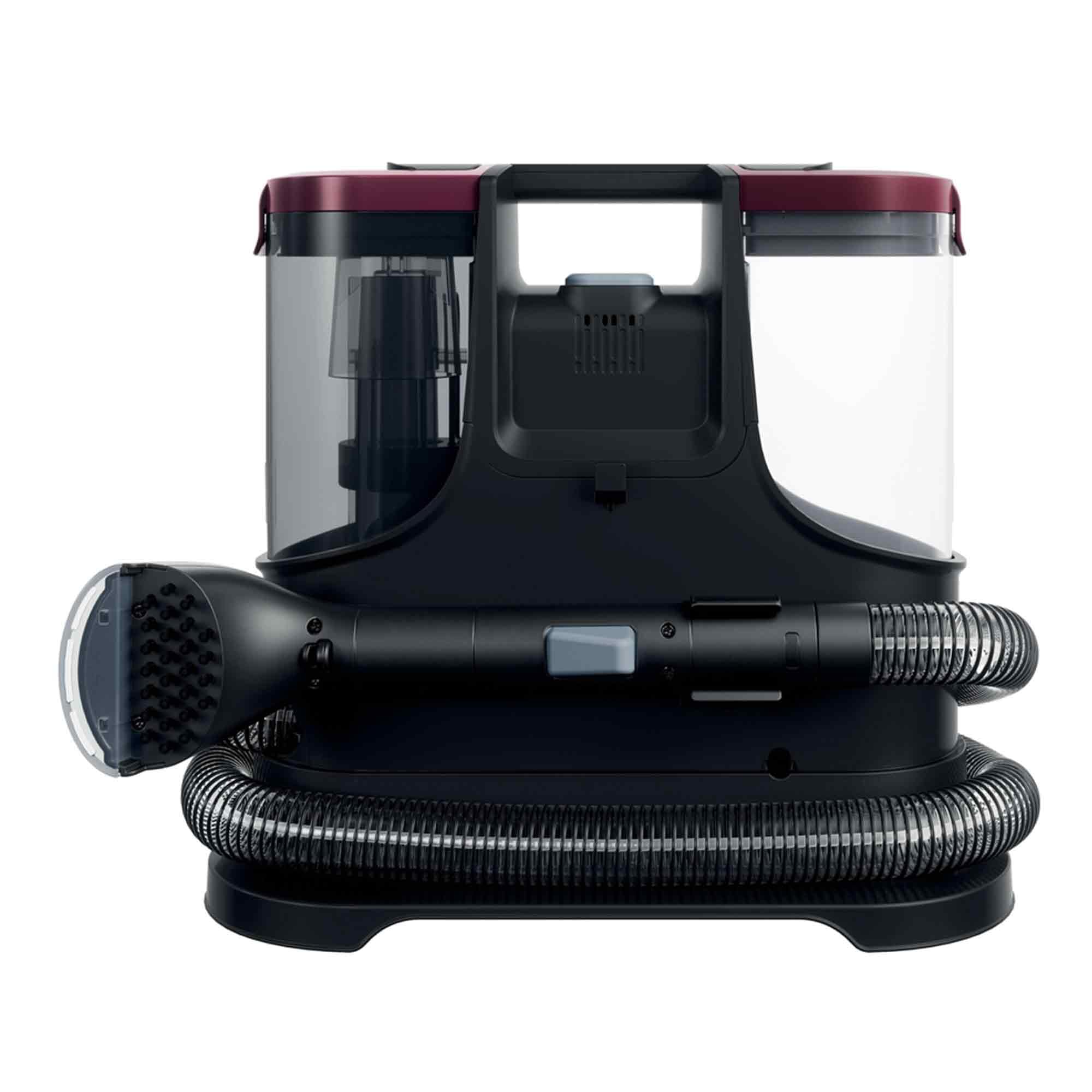 Hoover HS5 Heat Smacchiatore e smacchiatore, lavaggio e asciugatura di tappeti, divani, mobili imbottiti e vetro, serbatoio dell'acqua da 1,5 l, batterie multiple, compatte, 400 W, ideale per animali