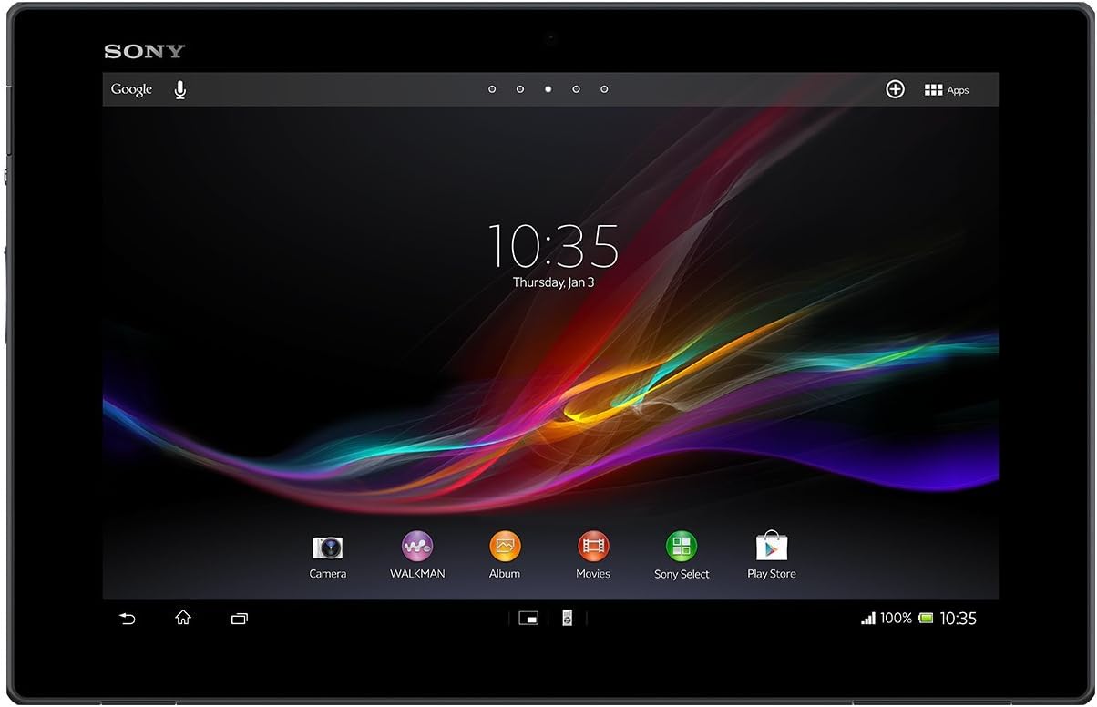 Sony Xperia Z 10.1 inch Tablet - Black (VIA 1.5GHz Processor, 2GB RAM, 32GB HDD, Android 4.1.2)