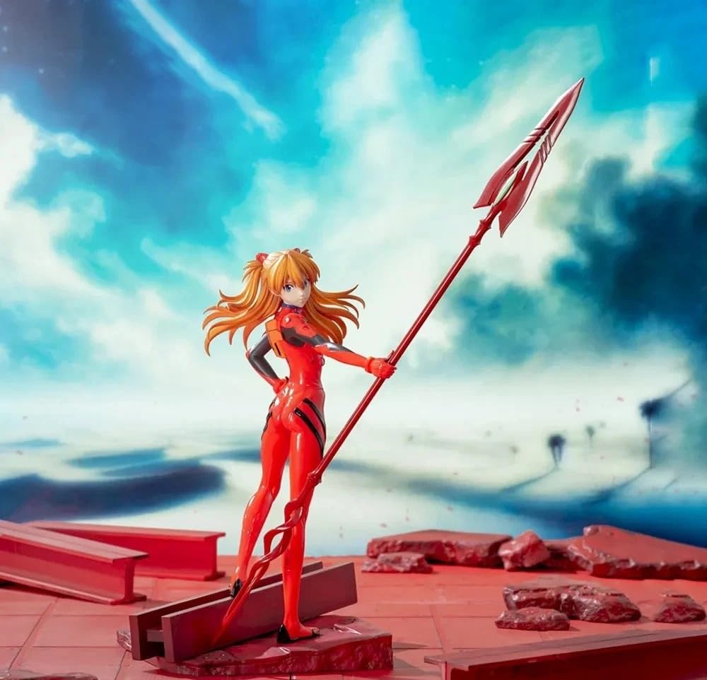 Evangelion Collectible Figures (Asuka Langley x Cassius Spear) — image 1