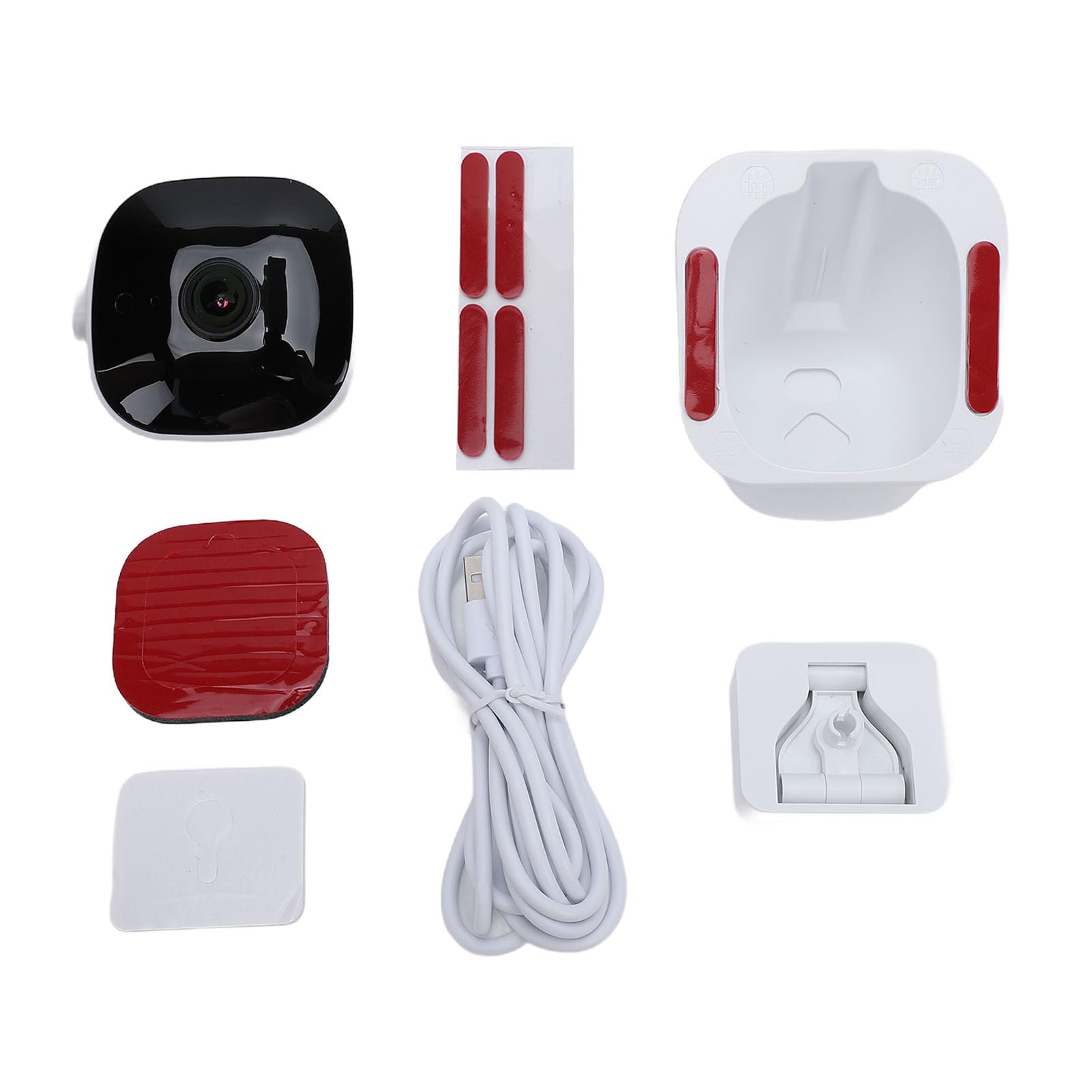 Bewinner Kamera Bezpieczeństwa 2K do Okien z rozdzielczością 4 MP, Wi-Fi 5 GHz 2,4 GHz, Mocowanie Bez Wiercenia, Szeroki Kąt Widzenia 140°, Detekcja Ruchu AI do Monitorowania Domu