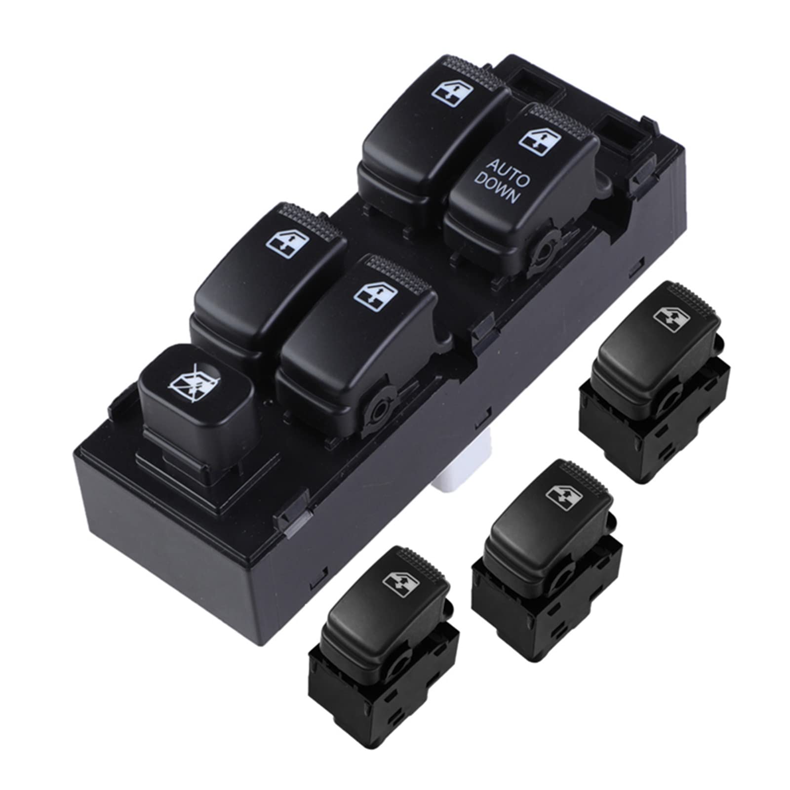 Auto Switch Switch Control Window Switch Pulsante di accensione 93570-1C110 935701C110 per Getz 2003-2010 per Matrix 2006-2011 per Master