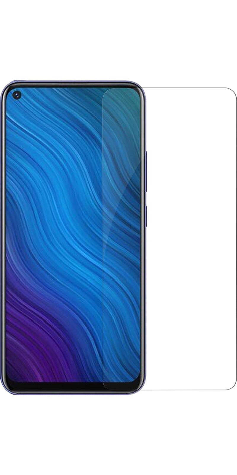 Muzz Vivo Y50 Screen Protector 9H Hardness Anti-Scratch Tempered Glass Screen Protector, Bubble Free Tempered Glass Protective Film for Vivo Y50 - [2-Pack]