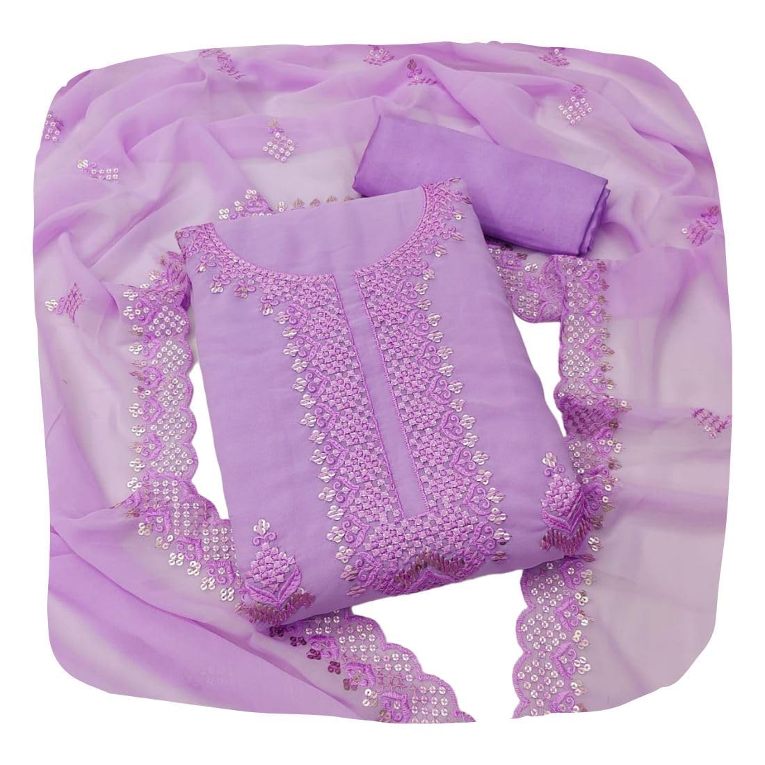 Shree VillaExclusive 5 Star Dress Material Suit For Women