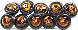 The Trailer Parts Outlet - Amber PC/P2 Rated 3/4" Miniature Side Marker, Bundle (10)