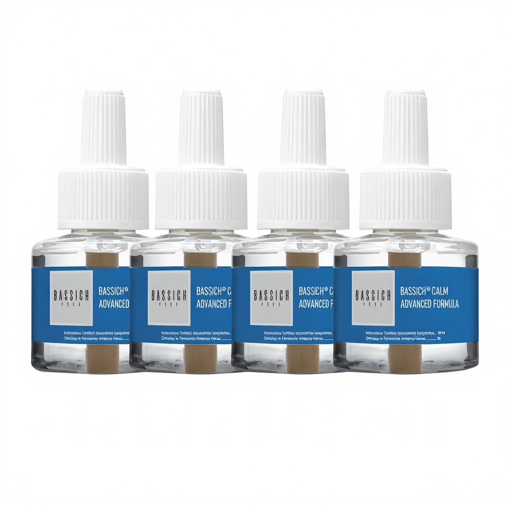 Calm Advanced Formula – 4 Recambios Feromonas Gato 48 ml – Calmante Antiestrés para Gatos – Reduce Marcaje con Orina, Arañazos, Miedos y Conflictos – 120 Días