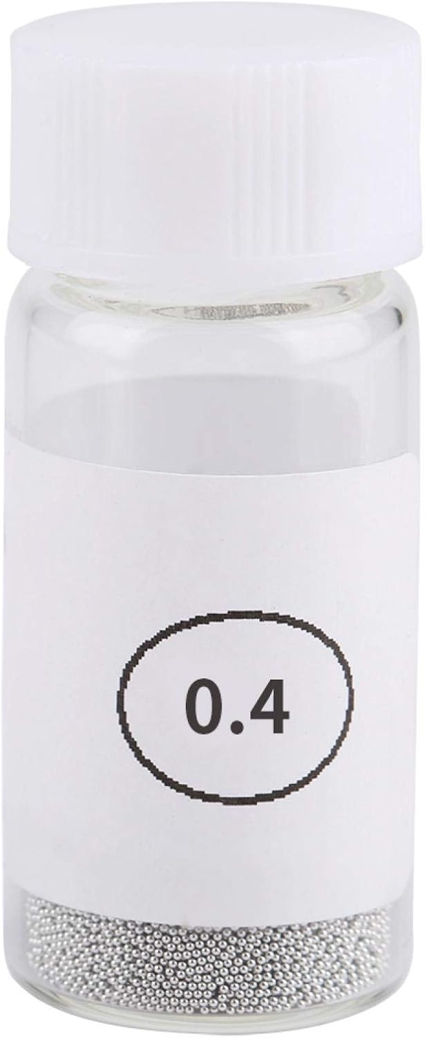 Tin Solder Ball, Lead-Free Reballing, Soldering Heat Universal Stencil Balls 0.4mm