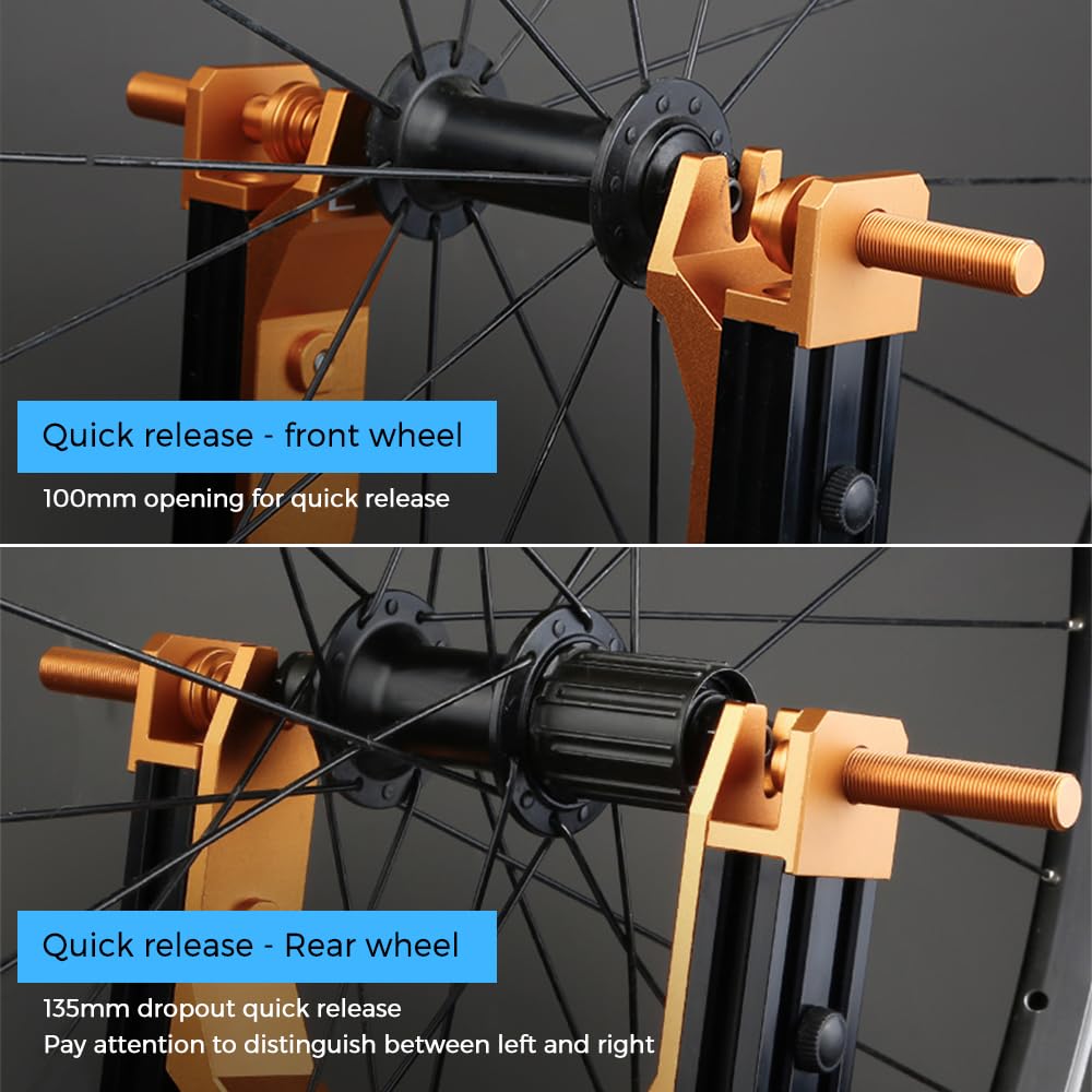 Fahrrad-Laufrad-Zentrierständer, Professioneller Fahrrad-Rad-Tuning-Ständer,Fahrrad-Einstellfelgen,Rennrad-Rad-Set,Fahrrad-Reparatur-Werkzeug-Set