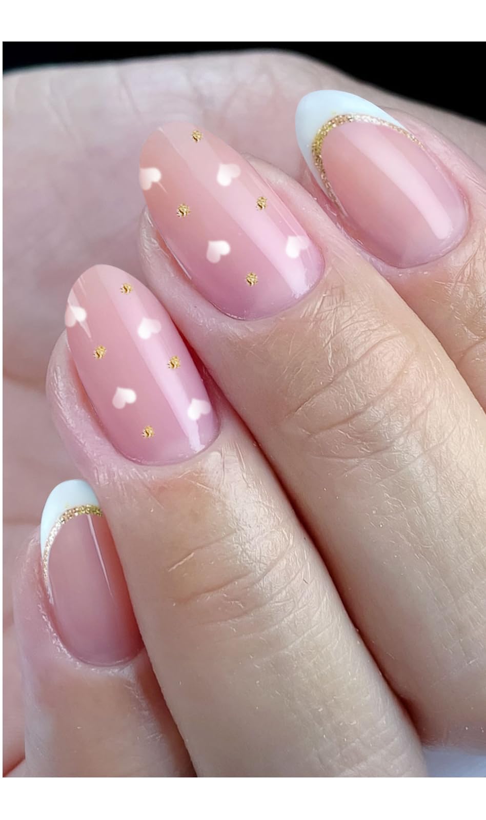 JMEOWIO UV-Gel-Nagelfolien – Blumen-Design, Halbgehärtet & Einfach Aufzukleben
