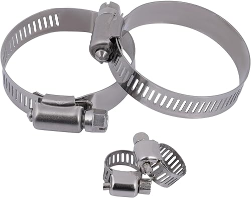 Miniatura 3 de SCITOO Radiador 13097 + abrazadera de manguera de 0.316-0.394 pulgadas, 4 piezas para Chevrolet Aveo 2009-2011 para Chevrolet para Aveo5 2009-2010