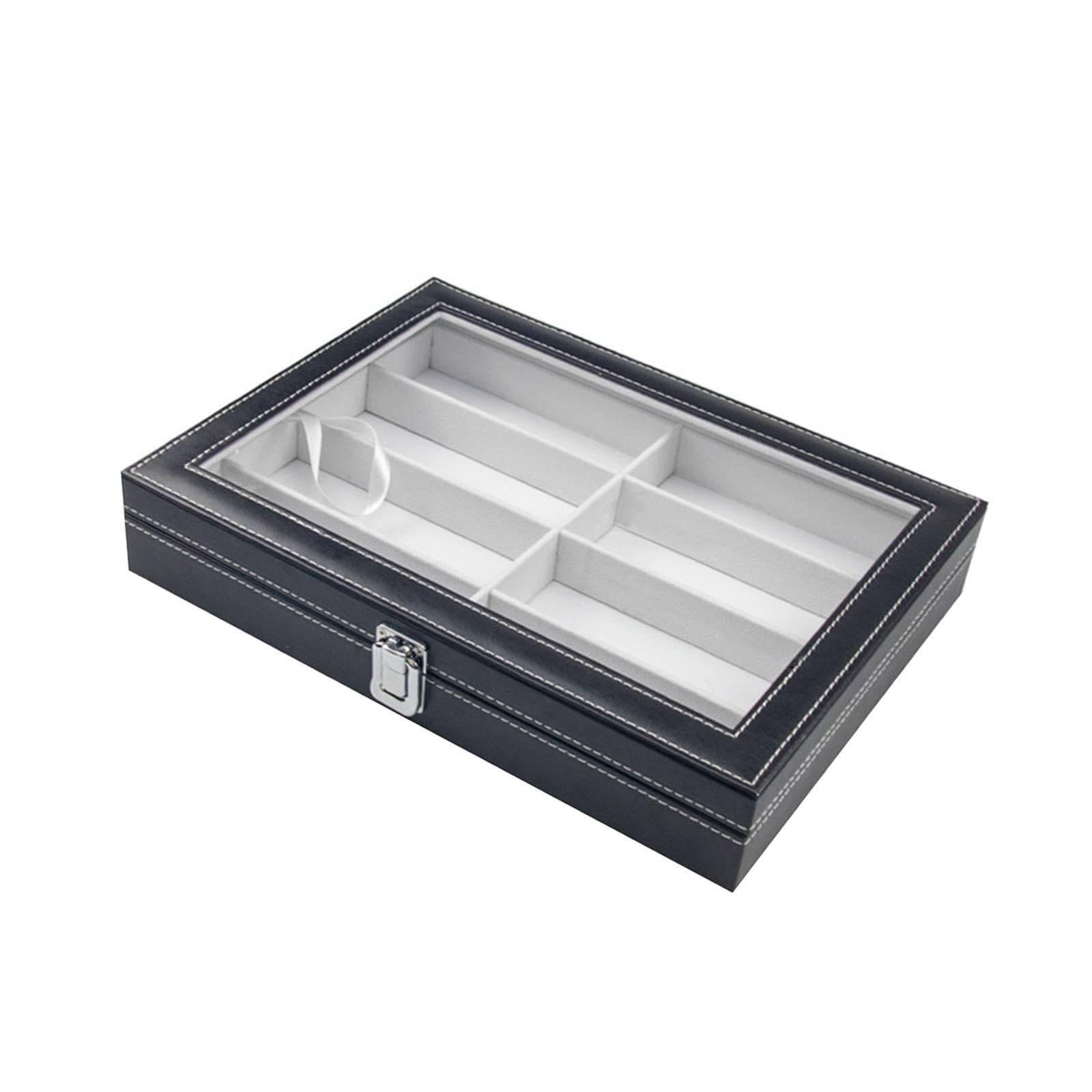 Estuche para guardar gafas de sol, organizador duradero, bandeja compacta para guardar joyas, para el hogar, la cómoda y el armario, organizador de 8