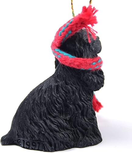 Miniatura 2 de Conversation Concepts Cocker Spaniel - Adorno de Navidad en miniatura (negro)