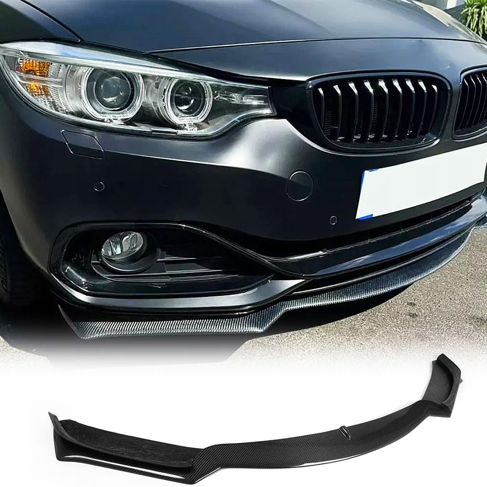 Amazon.com: MCARCAR KIT Carbon Fiber Front Bumper Lip