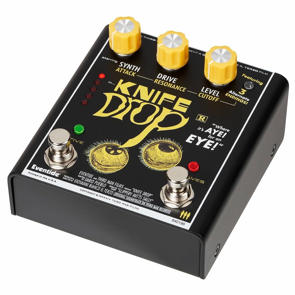 Amazon | EVENTIDE/Knife Drop ファズ・オクターブ・ペダル イーヴン