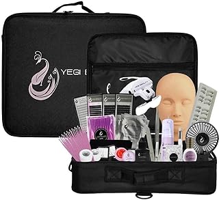 Yegi Beauty - Kit de extensión de pestañas pa...