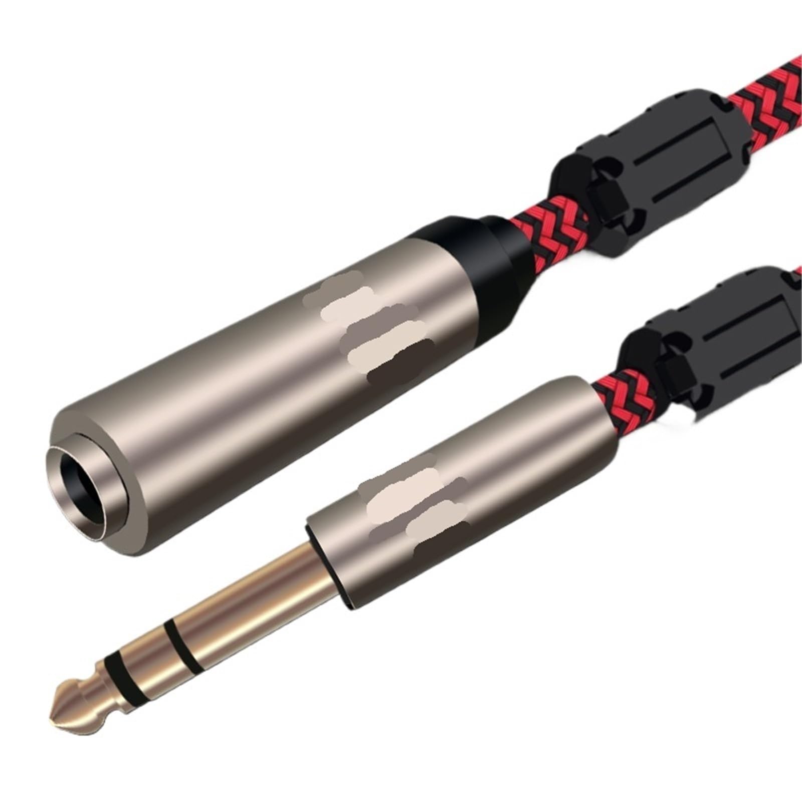 Câble d'extension jack 1/4 pouce mâle femelle pour brancher un casque audio de monitoring