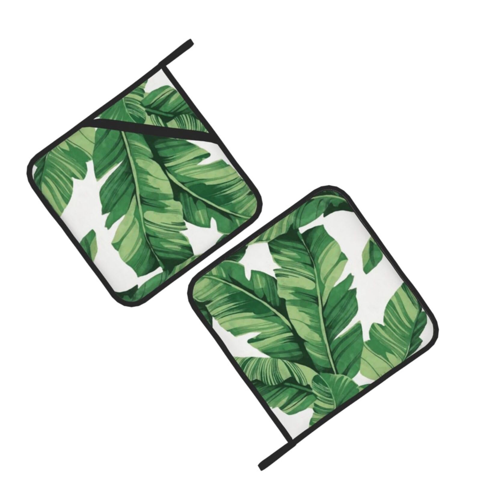 watercolor painting Printed Oven Pot Holders Set of 2 Pcs Heat Resistant Kitchen Microwave Potholders for Cooking Baking Grilling