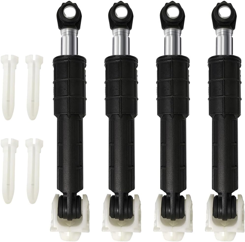 WH01X20826 Washer Shock Absorber and Damper Kit Fit for GE Dryer Parts Kenmore Washers Replace for WH01X10343 WH01X10425 AP4265856 WH01X10260 1264427 AH1482318 EA1482318 GFAN1000L2WW WH01X10385