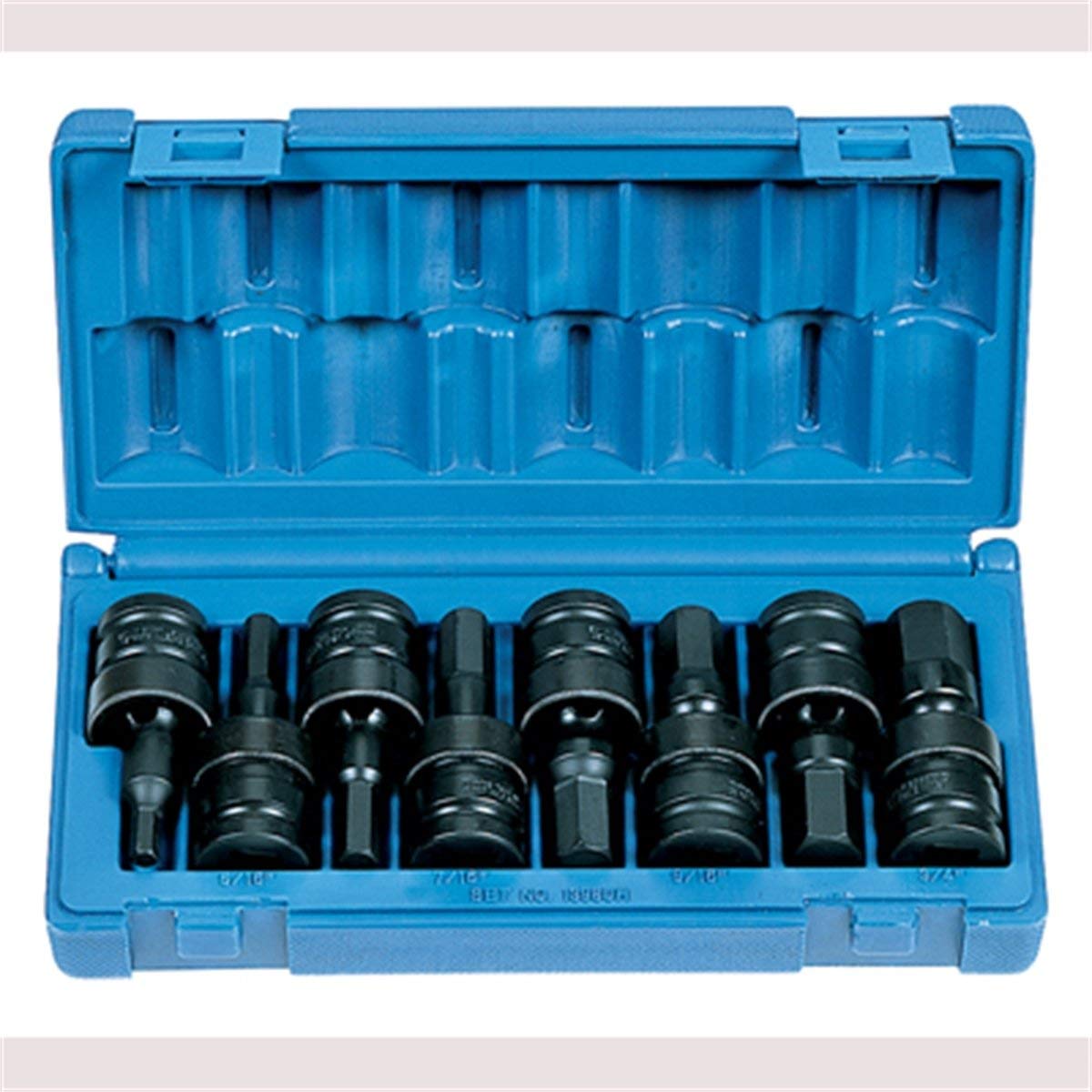 Amazon.com: 1/2 In Dr Fractional Universal Hex Impact Driver Set
