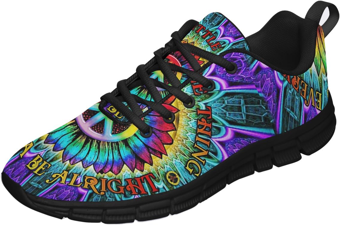 Every Little Thing is Gonna Be Alright Shoes for Women Men Tennis Shoes 3D Print Fashion Running Sneakers