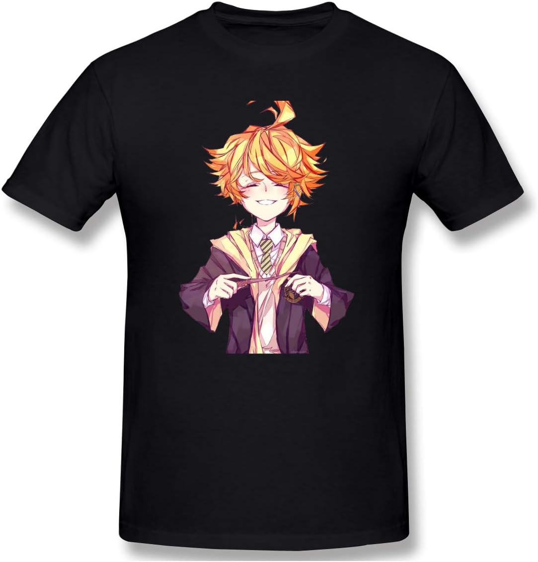 The Promised Neverland Shirt for Mens/Womens/Unisex/Teenagers The Promised Neverland Cosplay Shirt Black