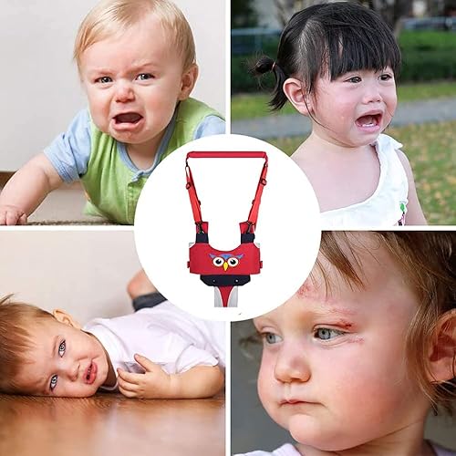 Miniatura 5 de Kedejin - Arnés para caminar para bebé, asistente de caminador para bebés con correas ajustables y hebilla de seguridad para niños pequeños,