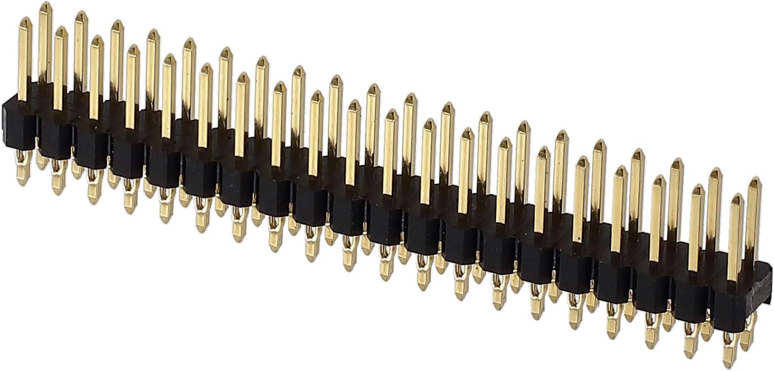 Vilros 40 Pin GPIO Solderless Hammer-in Header for Raspberry Pi Zero, Zero W, Zero 2 W, Pi Pico 2 W – Compatible with Pi Zero Case, Easy Install (Header Only, No Soldering) [Pack of 1]