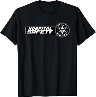 Hospital Security Guards & Safety Officers Staff Uniform T-Shirt