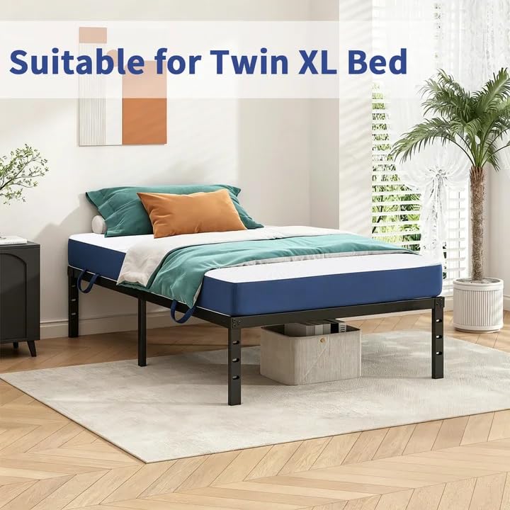 Image of Folding Mattress Twin XL, 6 inch Trifold Mattress Sofa Bed for College,White