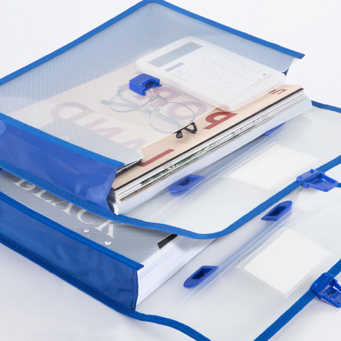 Borsa Portadocumenti A4 Maniglia in Pp 5 Pezzi Grande Capacità