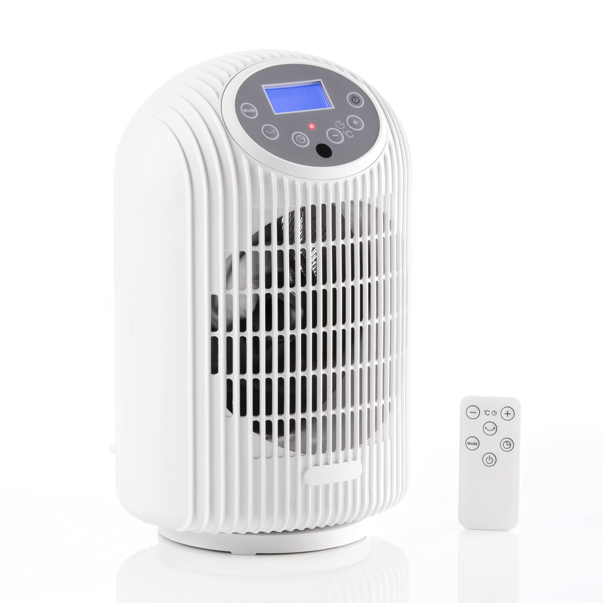 Buy Daewoo Remote Controlled Fan Heater HEA1755 2200W Portable Oscillating Compact 3 Heat