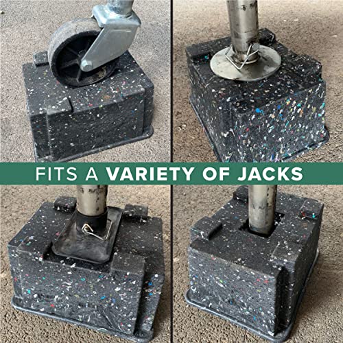 OX BLOX Heavy Duty Trailer Jack Block Made in USA from 100 Recycled