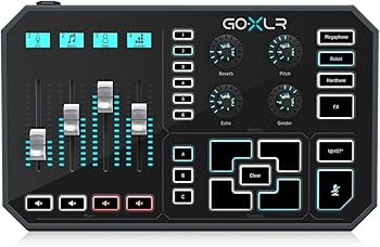 TC Helicon GoXLR Revolutionary Online Broadcaster Platform with 4