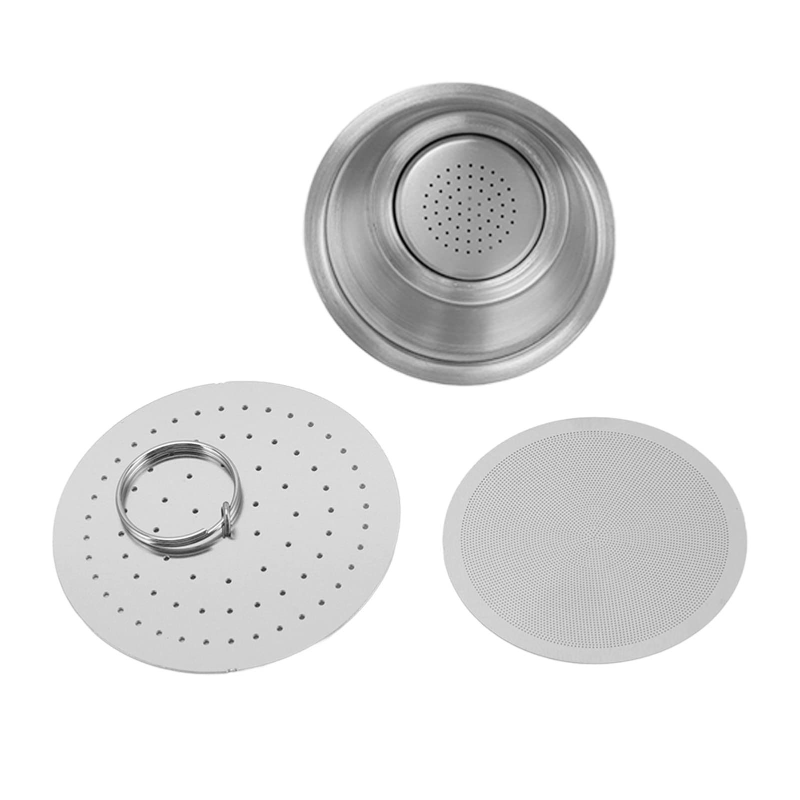 Taza de cápsula de café, taza de cápsula recargable reutilizable, taza de filtro de café reutilizable de acero inoxidable, juego de cápsulas de café recargables (Purple)