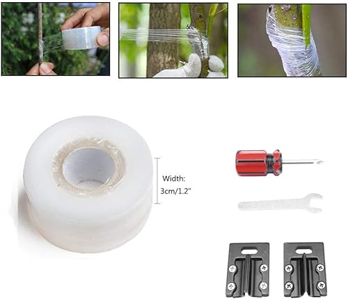 Miniatura 8 de GoldenLi Garden - Juego de herramientas para podar de injerto para jardín y árboles frutales, tijeras de podar con cuchillas de podar de corte de