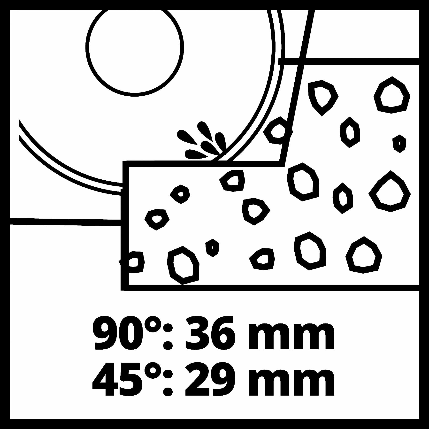 Einhell Coupe-carrelage radial TE-TC 920 UL (900 W, Longueur de coupe : 920 mm, Piètement repliable, Grand bac de récupération d'eau, Disque à tronçonner au diamant turbo, Laser)