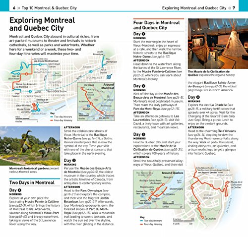 Top 10 Montreal and Quebec City