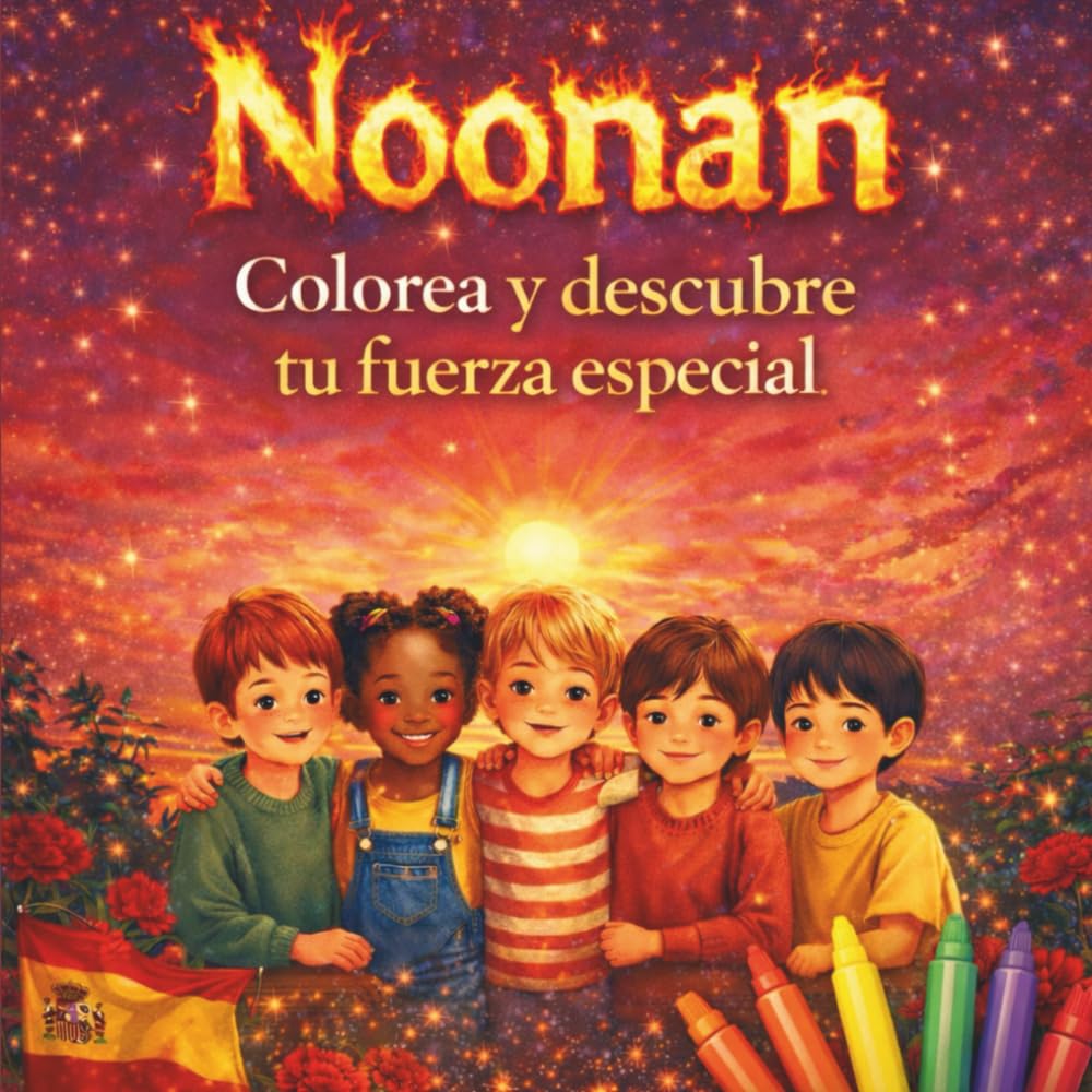 Noonan – Colorea y descubre tu fuerza especial: Un libro escrito desde el corazón, para corazones valientes