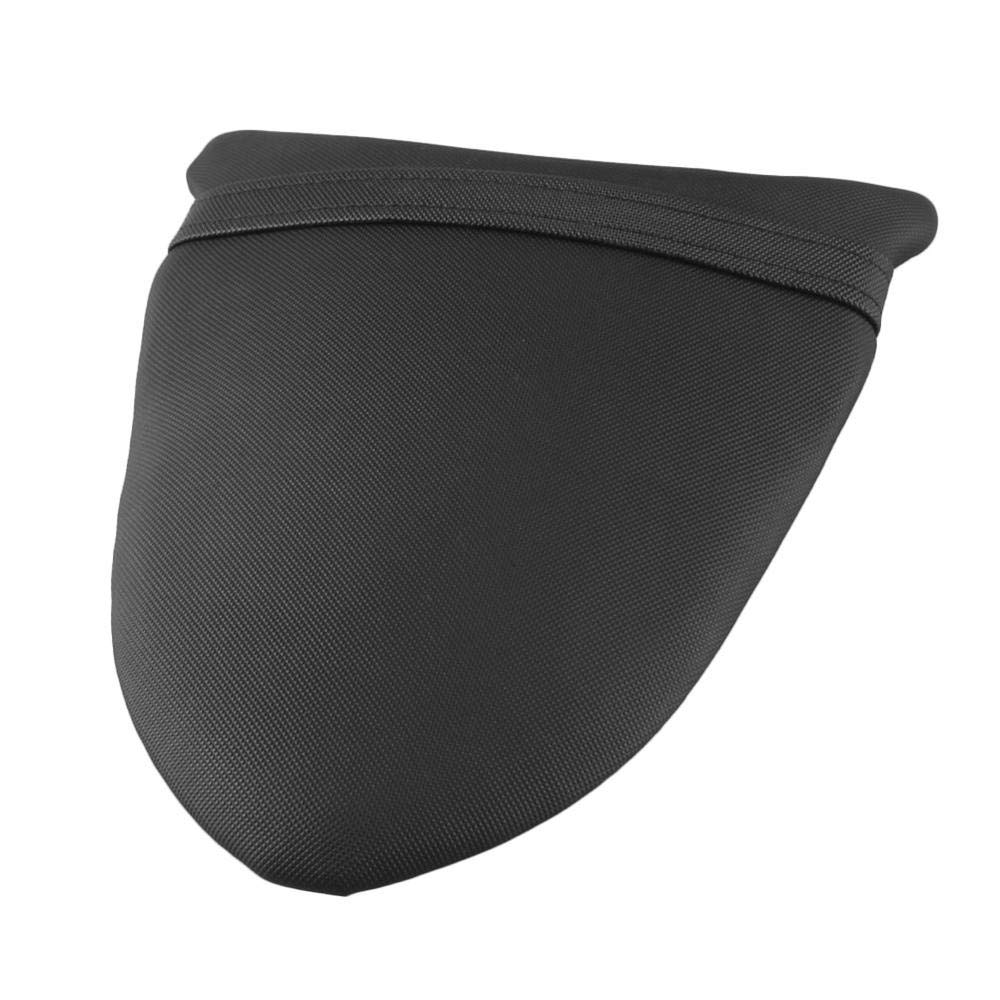 Sedile posteriore in pelle per moto adatto per Kawasaki Ninja ZX6R ZX-636 2005-2006 Ninja ZX10R 2006-2007 nero