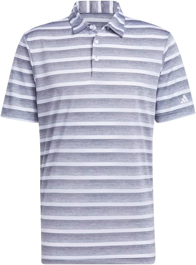 adidas golf mens gradient 3 stripes polo a206