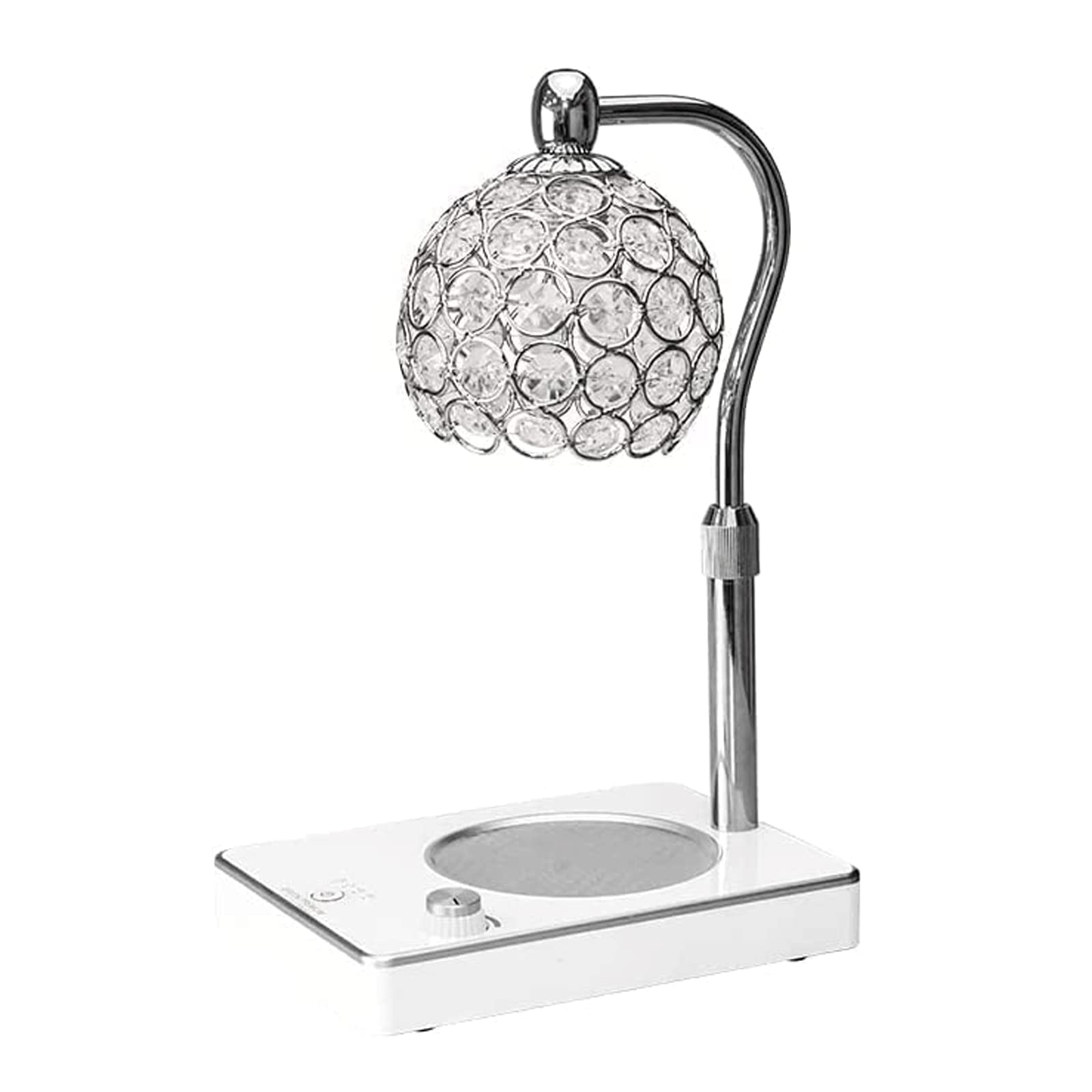 Lampada a cera di fusione in metallo con timer 2/4/6 ore Funzione Candela Lampada dimmerabile e altezza Candela più calda lampada per camera da letto Decor lampada