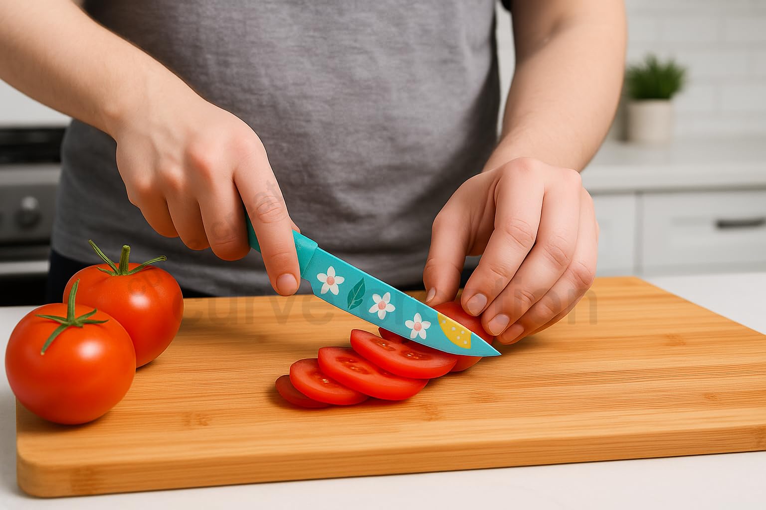 Professional Stainless Steel 3 Piece Kitchen Knife Set -3 Professional Stainless Steel 3 Piece Kitchen Knife Set -3