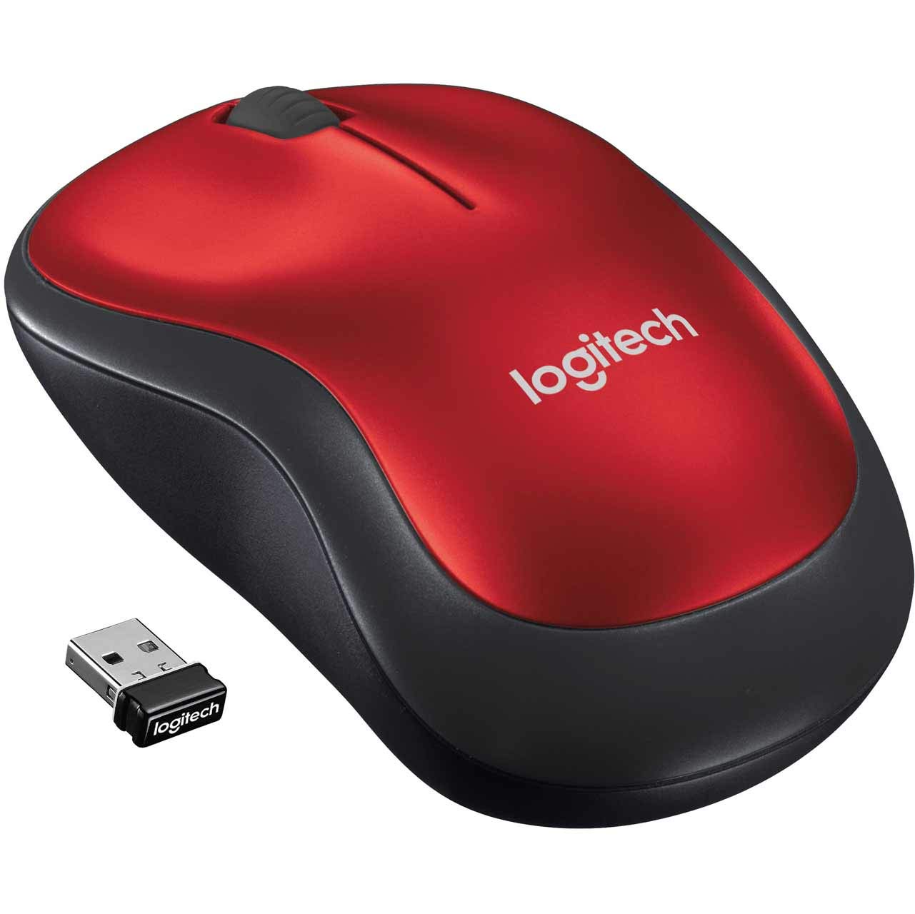 Logitech M185 Wireless Mouse, 2.4GHz with USB Mini Receiver