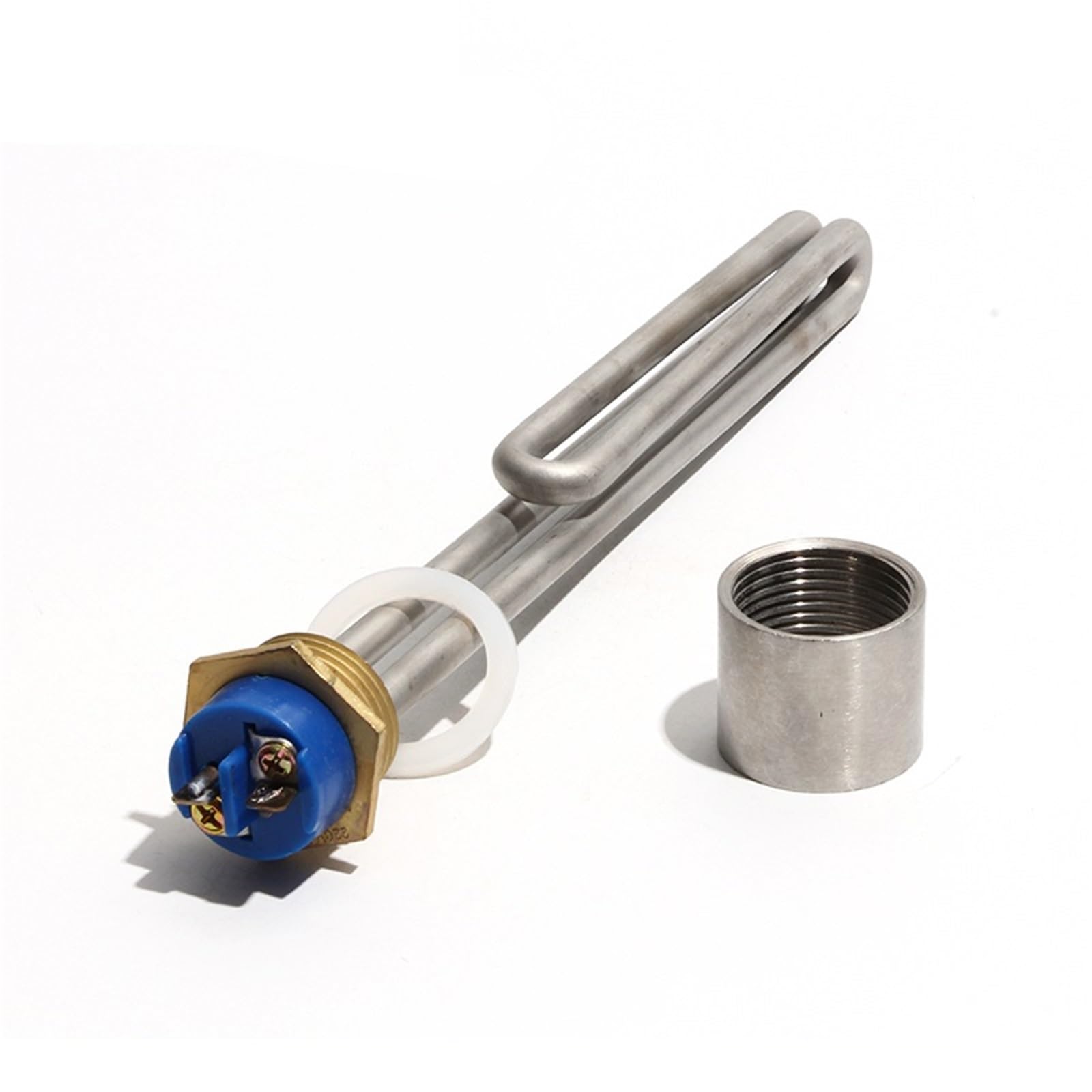 Rezystor do podgrzewacza wody, Zanurzeniowy element grzewczy wody G1 NPT Gwint miedziany 110 V 220 380 1KW-6KW 180-320 mm