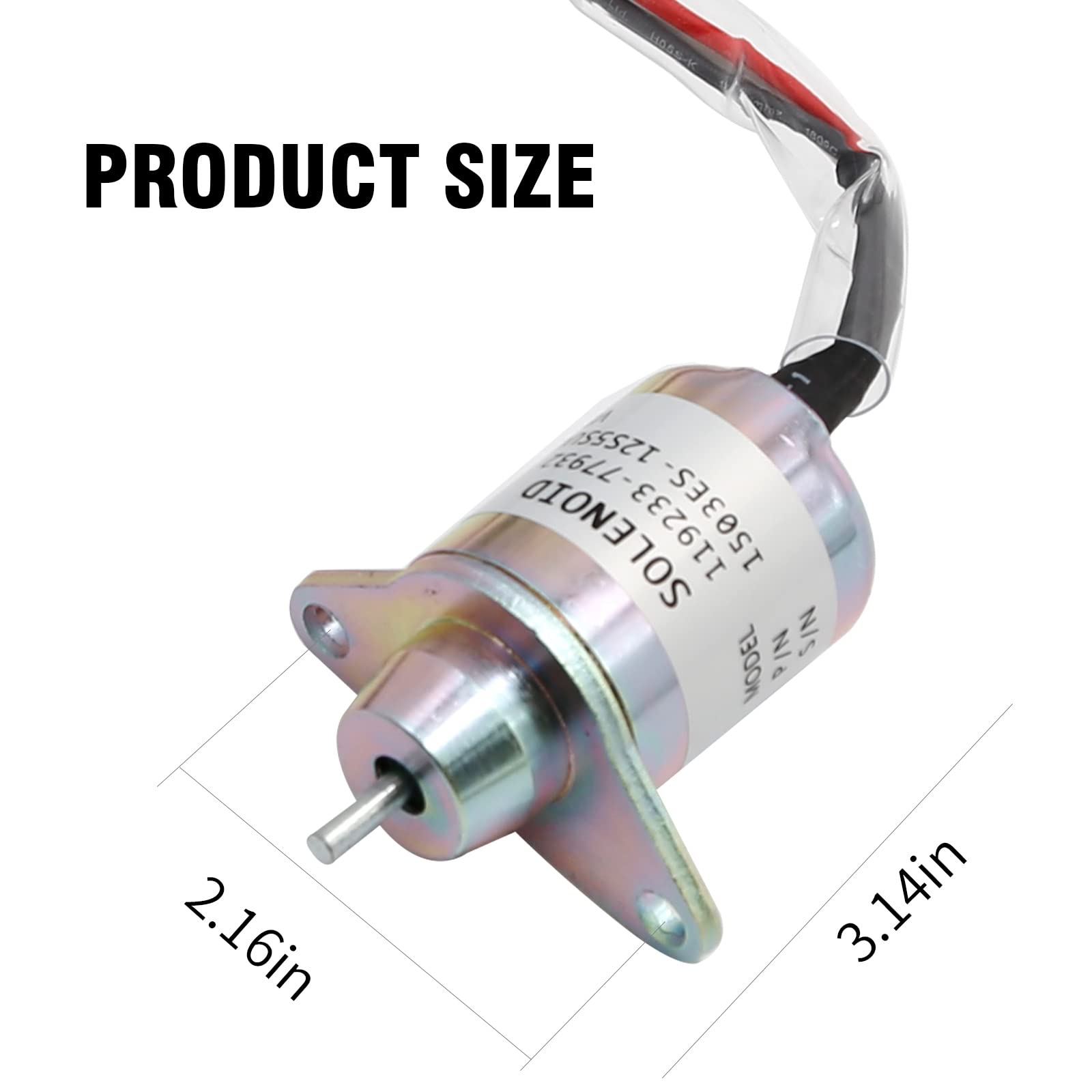 Fdit Électrovanne D'arrêt Du Moteur Électrovanne D'arrêt De Carburant électrovanne D'arrêt De
