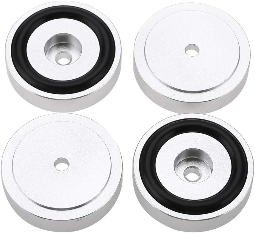 4Pcs Anti Vibration Amplifier Feet, 4010mm Aluminium Alloy