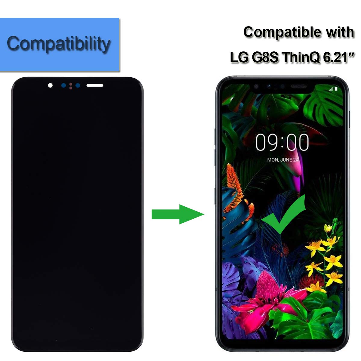 Pantalla De Repuesto Para LG G8S ThinQ - OLED 6.21 Pulgadas + Kit De Herramientas