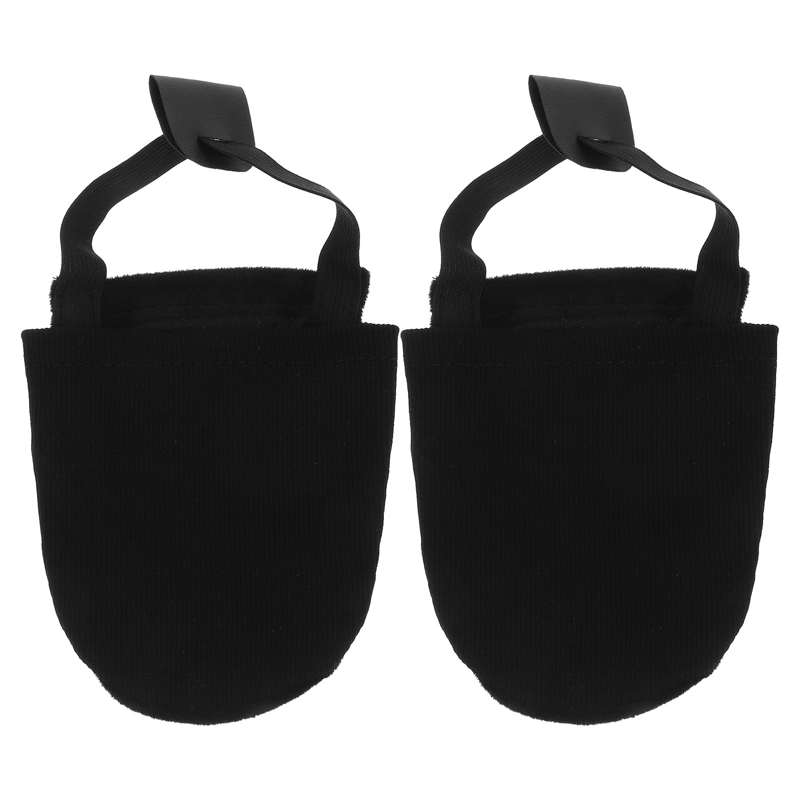 INOOMP 1 Pair Bowling Shoe Covers Bowling Ball Shoe Covers Bowling Slipping Mat Sports Shoe Covers Men Bowling Shoes Kids Shoes Men Bowl Shoe Covers Cotton Tool Elasticity Slider Black