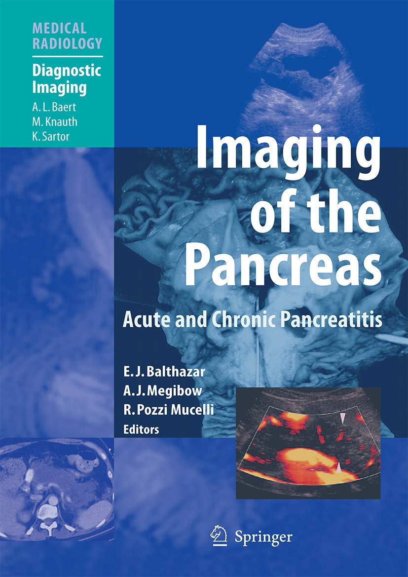 Imaging of the Pancreas: Acute and Chronic Pancreatitis